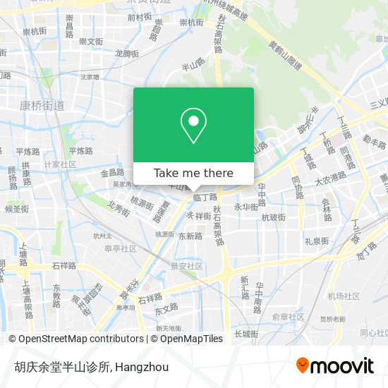 胡庆余堂半山诊所 map
