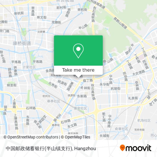 中国邮政储蓄银行(半山镇支行) map
