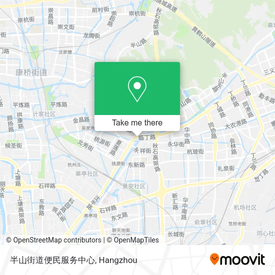 半山街道便民服务中心 map