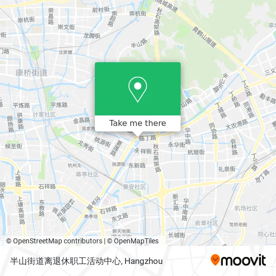 半山街道离退休职工活动中心 map