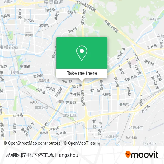 杭钢医院-地下停车场 map