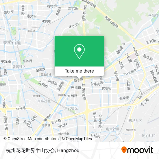 杭州花花世界半山协会 map