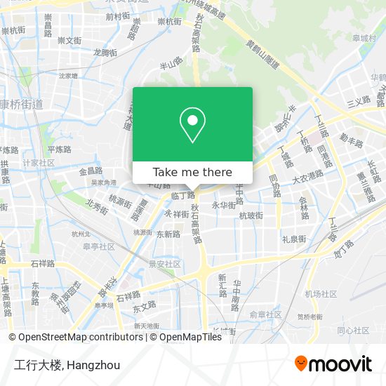 工行大楼 map