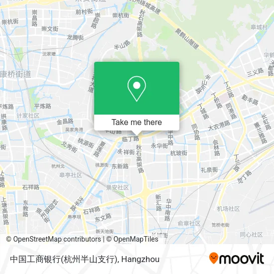中国工商银行(杭州半山支行) map