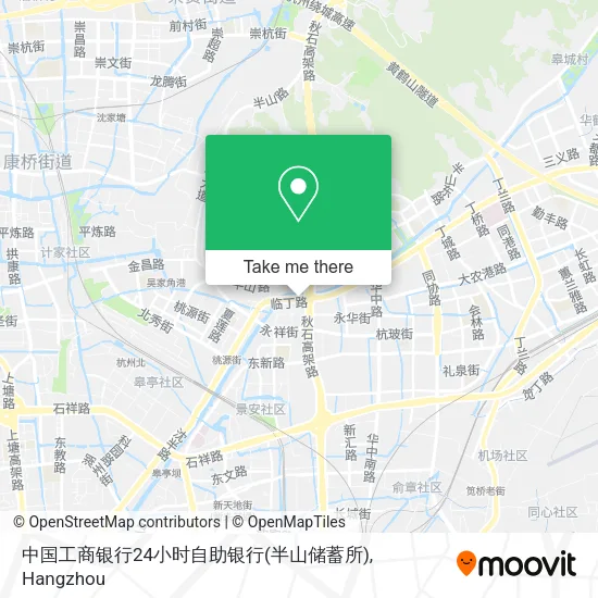 中国工商银行24小时自助银行(半山储蓄所) map