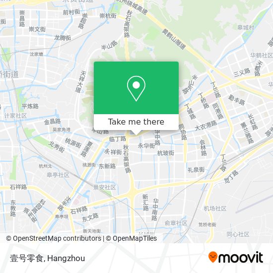 壹号零食 map