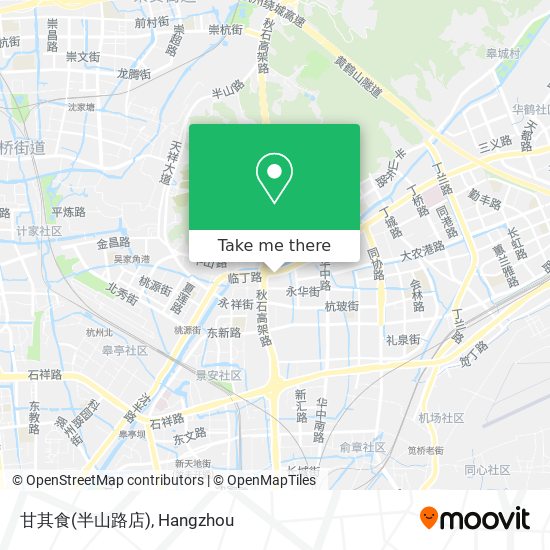 甘其食(半山路店) map