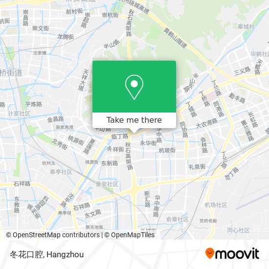 冬花口腔 map