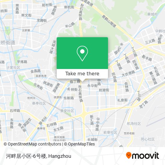 河畔居小区-6号楼 map