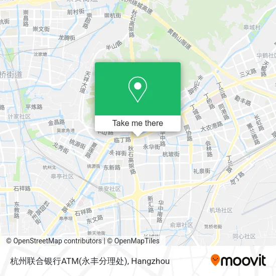 杭州联合银行ATM(永丰分理处) map