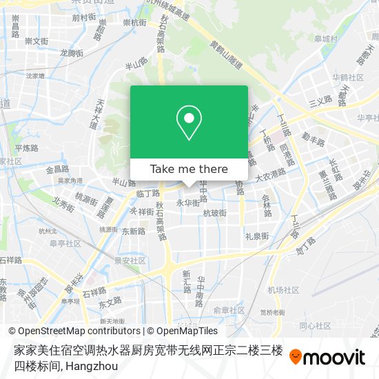 家家美住宿空调热水器厨房宽带无线网正宗二楼三楼四楼标间 map