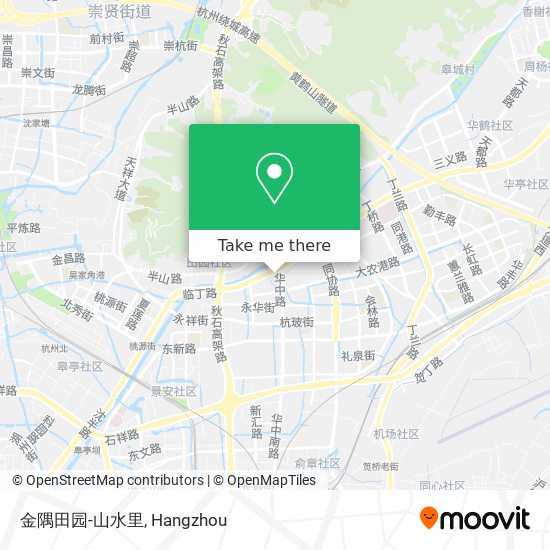 金隅田园-山水里 map