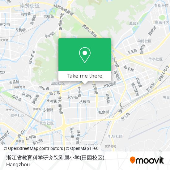浙江省教育科学研究院附属小学(田园校区) map