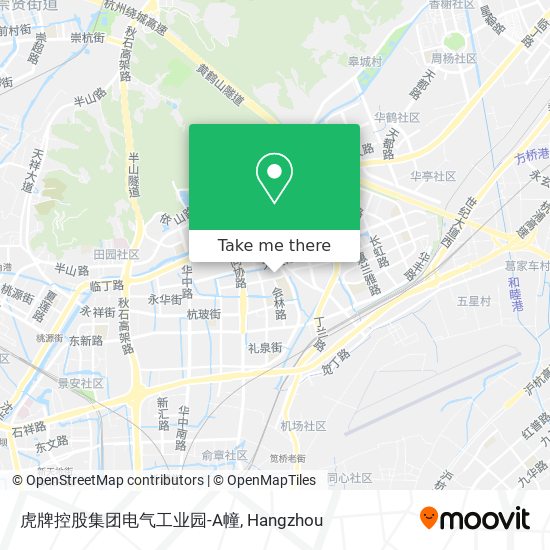 虎牌控股集团电气工业园-A幢 map