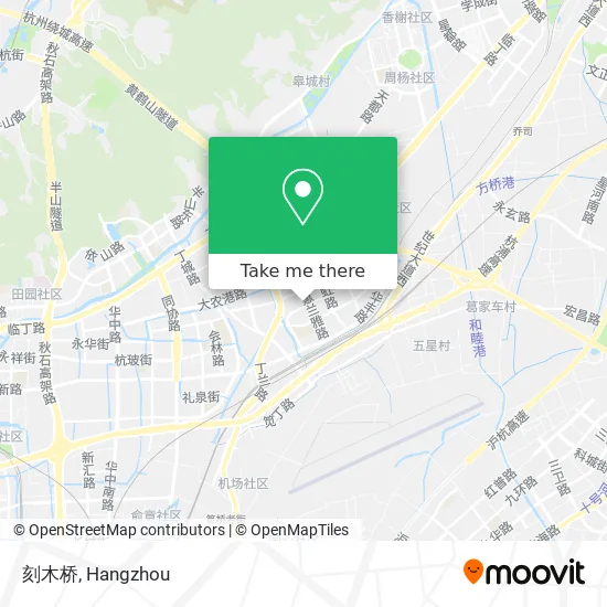 刻木桥 map