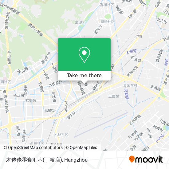 木佬佬零食汇萃(丁桥店) map