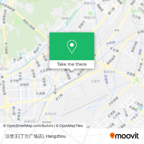 汉堡王(丁兰广场店) map