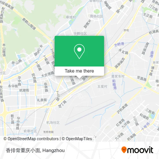 香排骨重庆小面 map