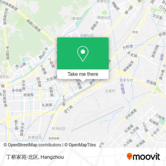 丁桥家苑-北区 map