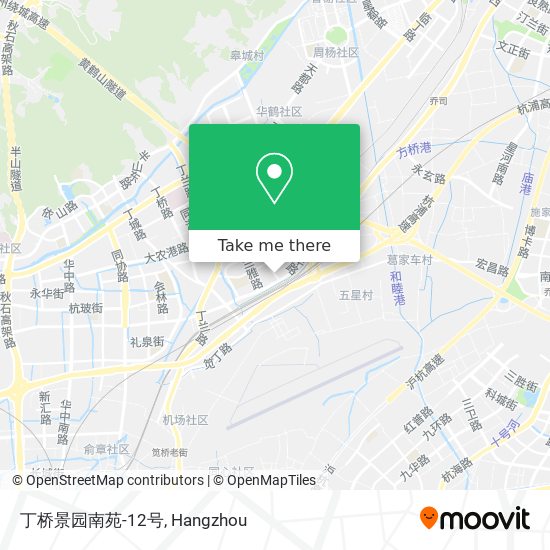 丁桥景园南苑-12号 map