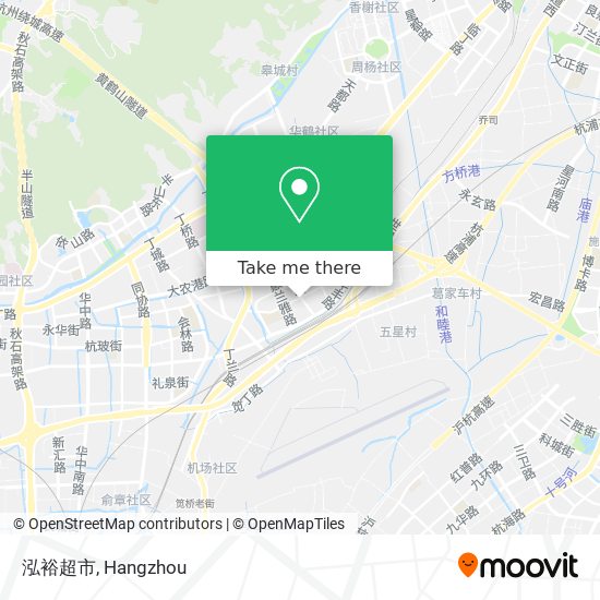 泓裕超市 map