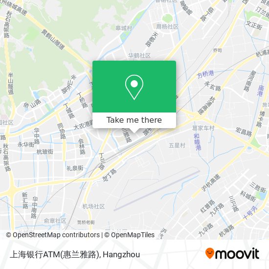 上海银行ATM(惠兰雅路) map