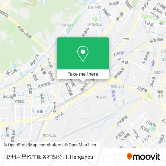 杭州君景汽车服务有限公司 map