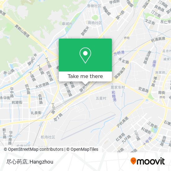 尽心药店 map