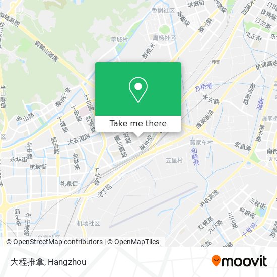 大程推拿 map