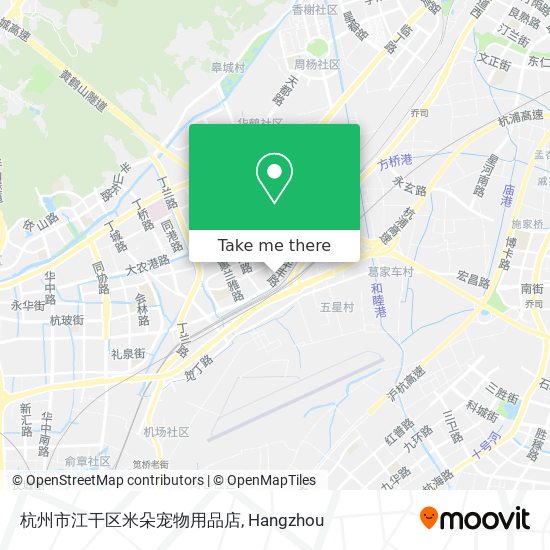 杭州市江干区米朵宠物用品店 map