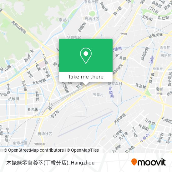 木姥姥零食荟萃(丁桥分店) map