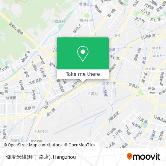 烧麦米线(环丁路店) map