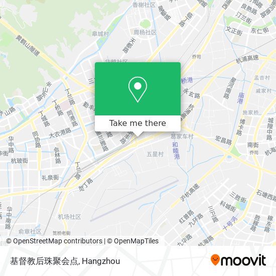 基督教后珠聚会点 map