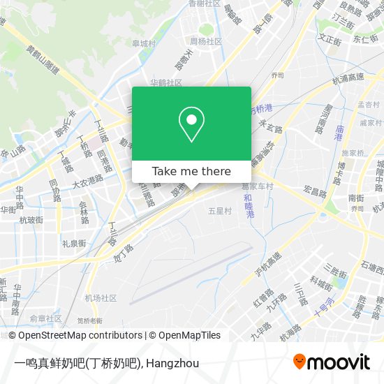 一鸣真鲜奶吧(丁桥奶吧) map