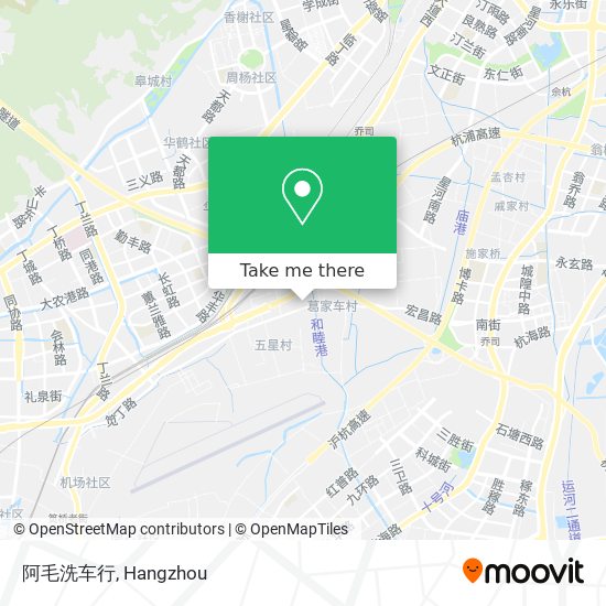 阿毛洗车行 map