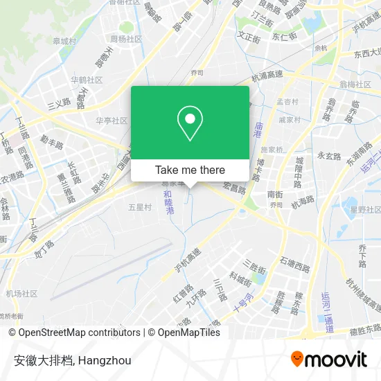 安徽大排档 map