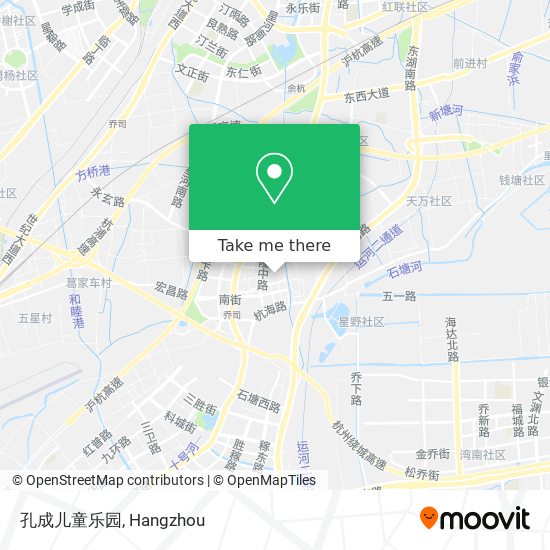 孔成儿童乐园 map