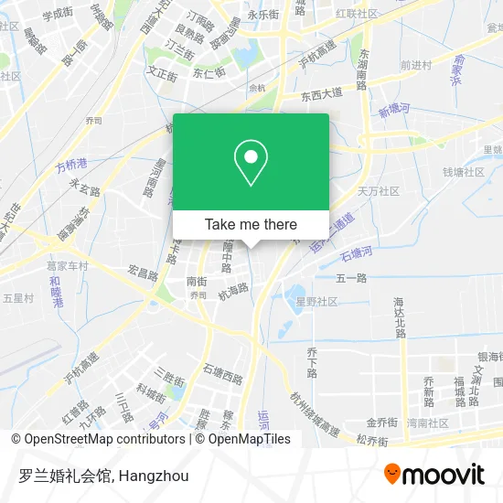 罗兰婚礼会馆 map