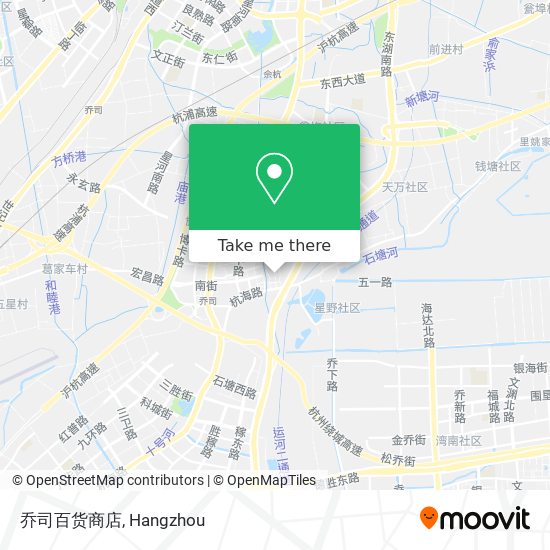 乔司百货商店 map