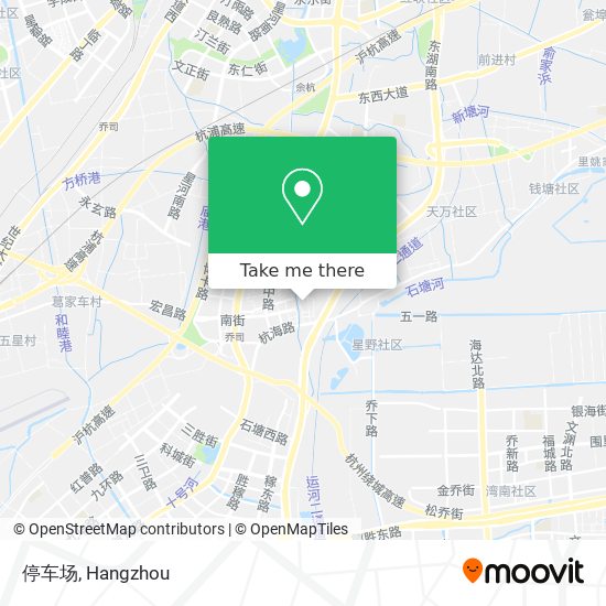 停车场 map