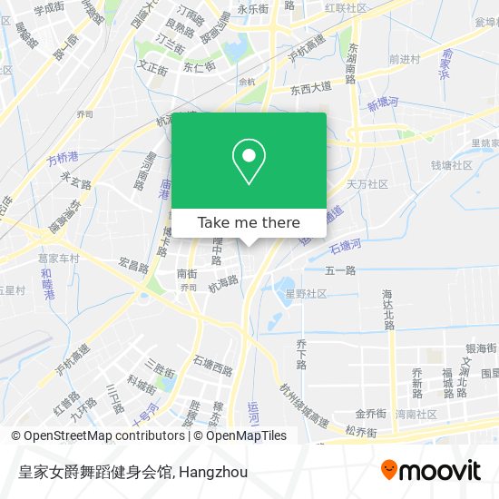 皇家女爵舞蹈健身会馆 map