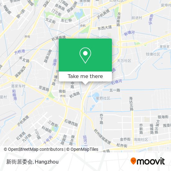 新街居委会 map