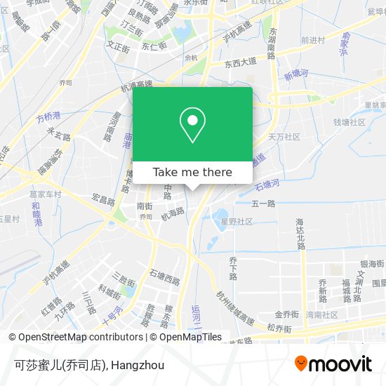 可莎蜜儿(乔司店) map
