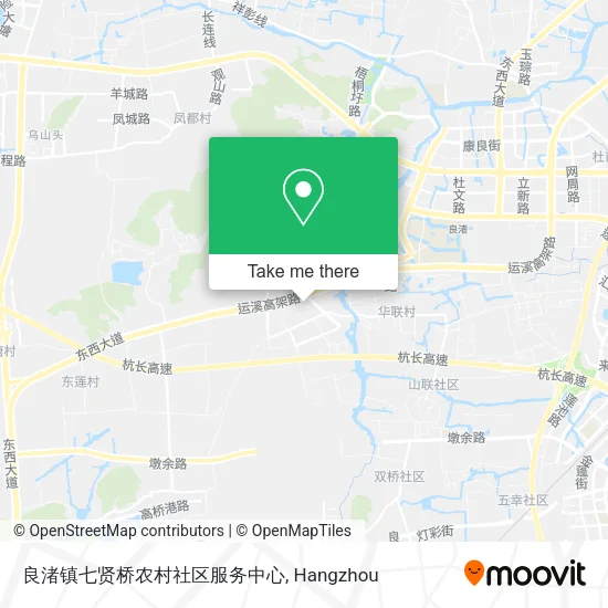 良渚镇七贤桥农村社区服务中心 map