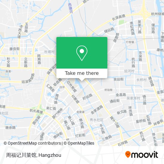 周福记川菜馆 map