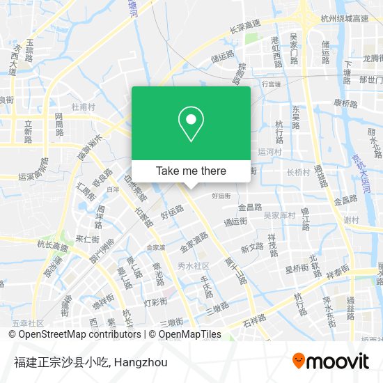 福建正宗沙县小吃 map
