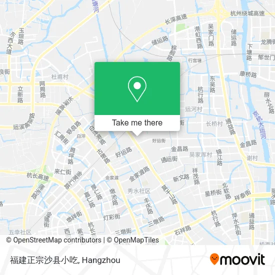 福建正宗沙县小吃 map