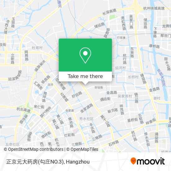 正京元大药房(勾庄NO.3) map