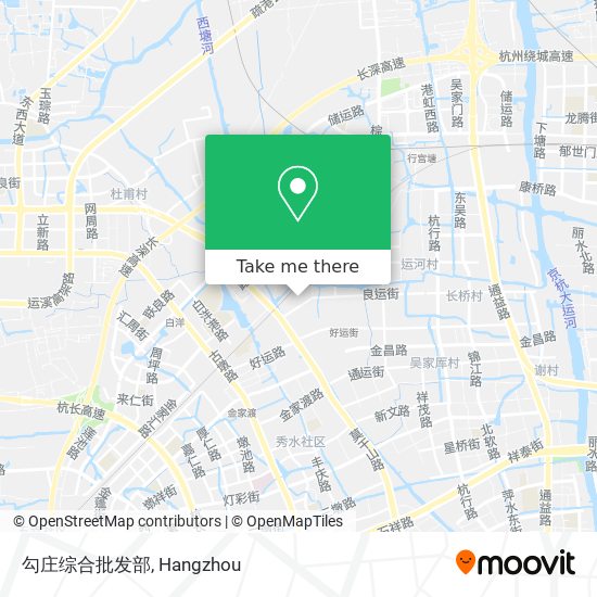 勾庄综合批发部 map