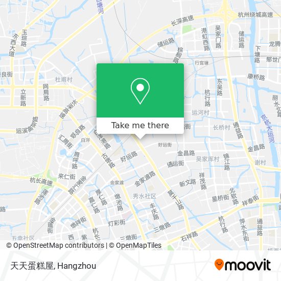 天天蛋糕屋 map